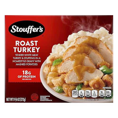 Stouffer's Roast Turkey, Frozen Meal, 9.59 Ounce (Pack of 1)
