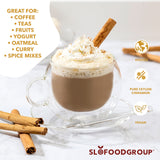 Slofoodgroup Ceylon Cinnamon Sticks - Pure Ceylon Cinnamon Quills 5 Inch Cut Cinnamon Spice from Sri Lanka, True Cinnamon - Cinnamomum Verum, 12 OZ.