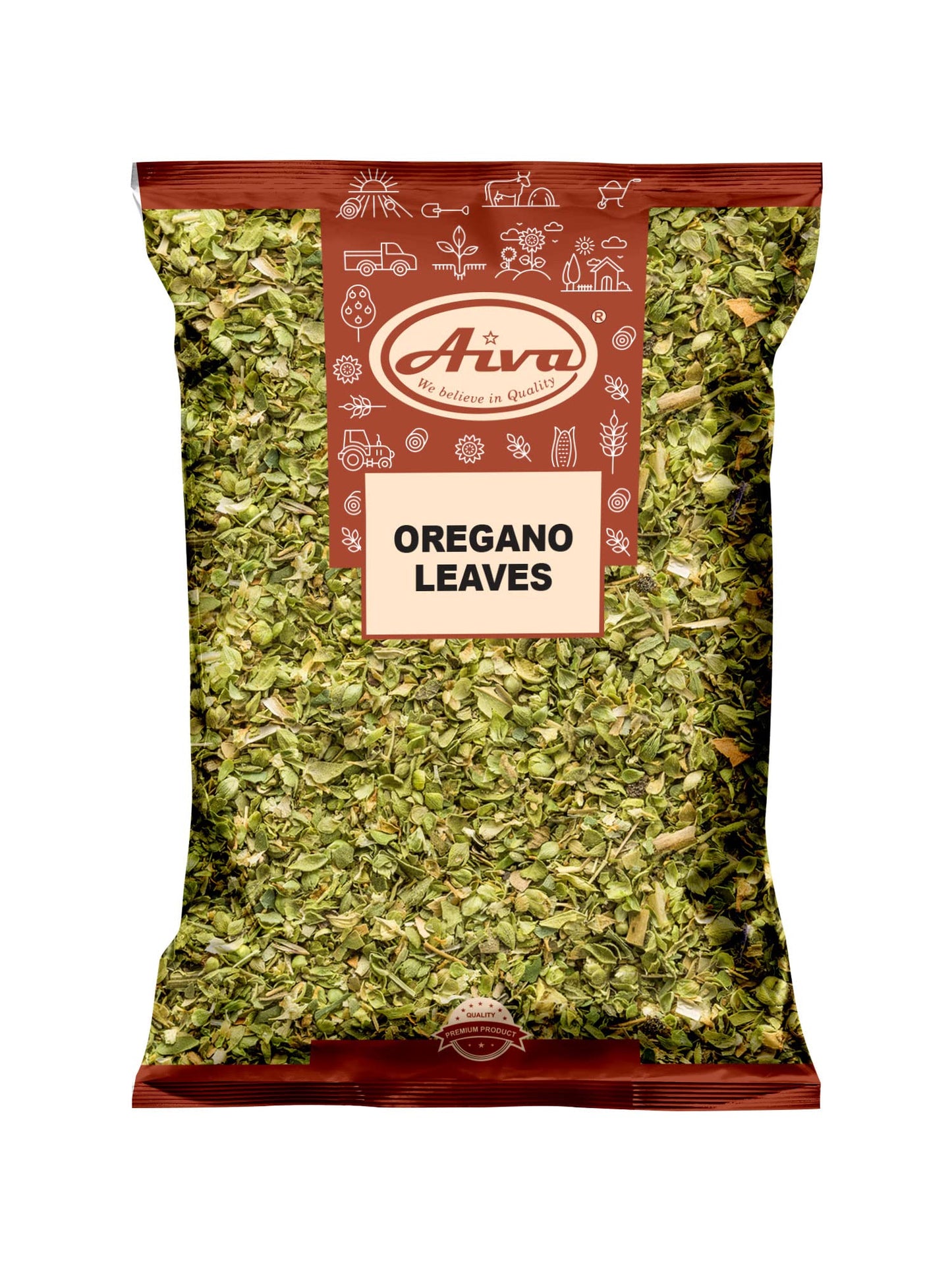 Aiva Dired Oregano Leaves | Natural | Perfect for Taco Seasoning Tamales, Pastas, Pizza Sauces, Marinades, Vegetables and More... - (7 OZ)