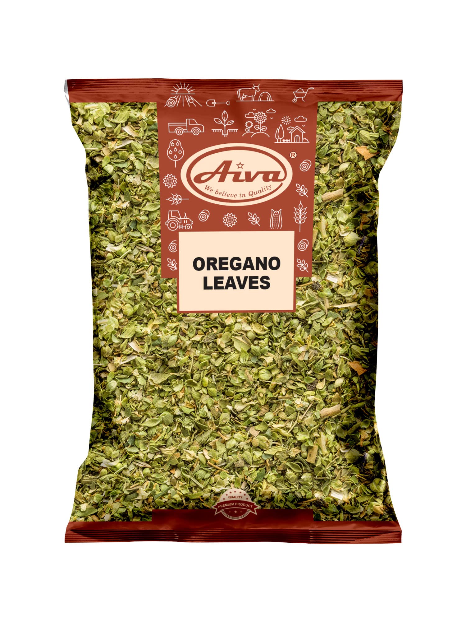 Aiva Dired Oregano Leaves | Natural | Perfect for Taco Seasoning Tamales, Pastas, Pizza Sauces, Marinades, Vegetables and More... - (7 OZ)