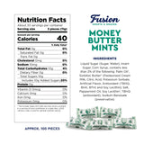Money Buttermints Individually Wrapped, 100 Pieces | Creamy Mint Candy for Casino Party Favors, Trade Show Giveaways & Money Candy Gifts | Fun Dollar
