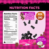 Gustaf's Dutch Licorice Cats - 3 Pack of 5.2oz Bags - Sweet Black Licorice Cats - Dutch Candy from Netherlands - Sweet Black Liquorice Treats