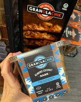 Granolachik Artisanal Granola Bark, Vegan, No Refined Sugars Maple Syrup Sweetened (Almond Coconut, 1 Pack)