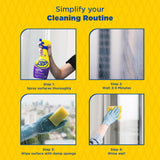 Zep Shower Tub and Tile Cleaner 32 oz ZUSTT32 (Case of 4) -Eliminates Hard Water Stains and limescale