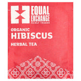 Equal Exchange Organic Hibiscus, Herbal Tea, Caffeine-Free, 20 Tea Bags, 1.41 oz (40 g)