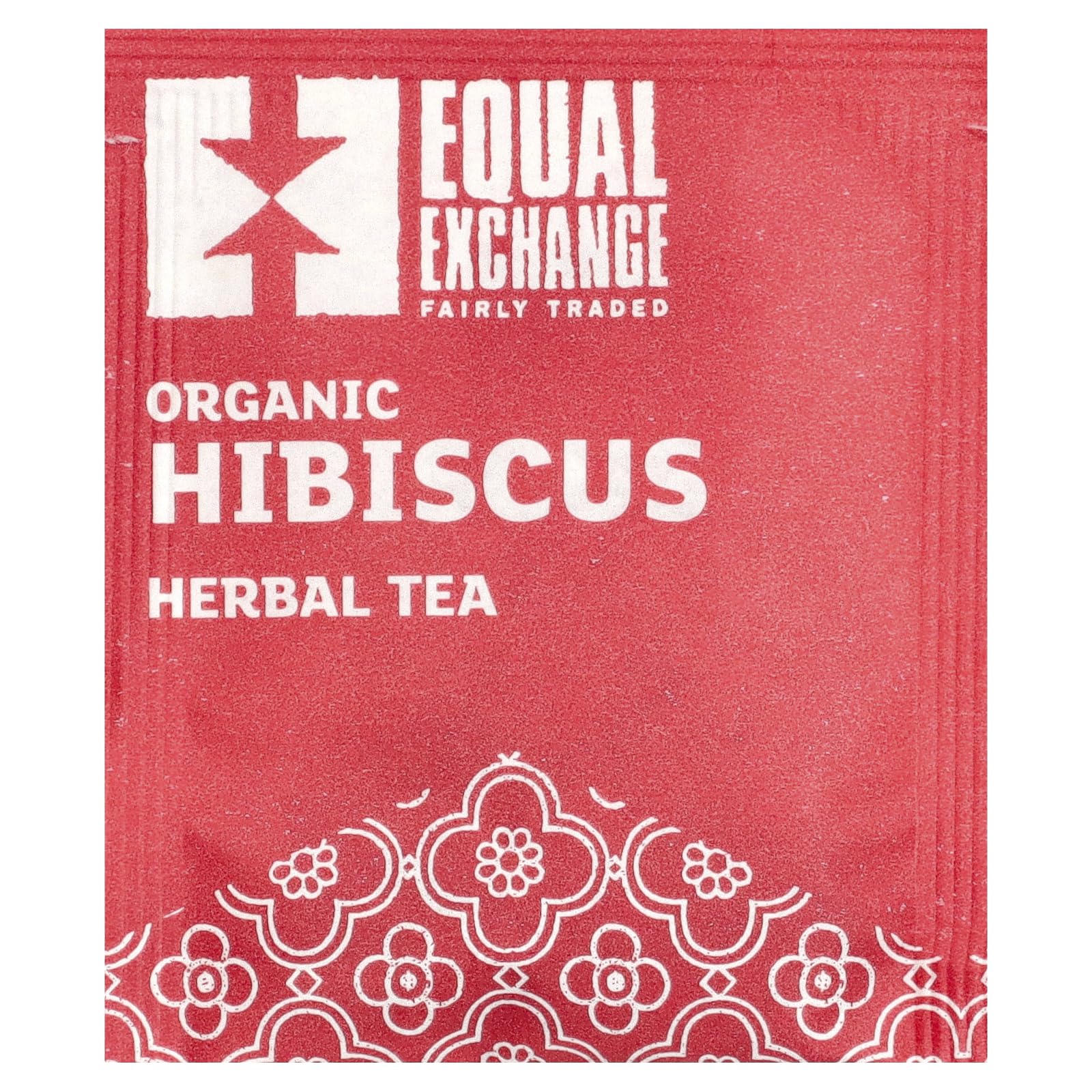 Equal Exchange Organic Hibiscus, Herbal Tea, Caffeine-Free, 20 Tea Bags, 1.41 oz (40 g)