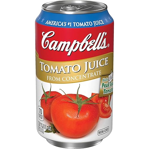 Campbells Tomato Juice, 11.5000-Ounces (Pack Of 24)