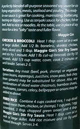 Traditional Stir Fry Sauce | All-Natural | Low Sodium Marinade | 6 x 13 oz. bottles by Maggie Gin