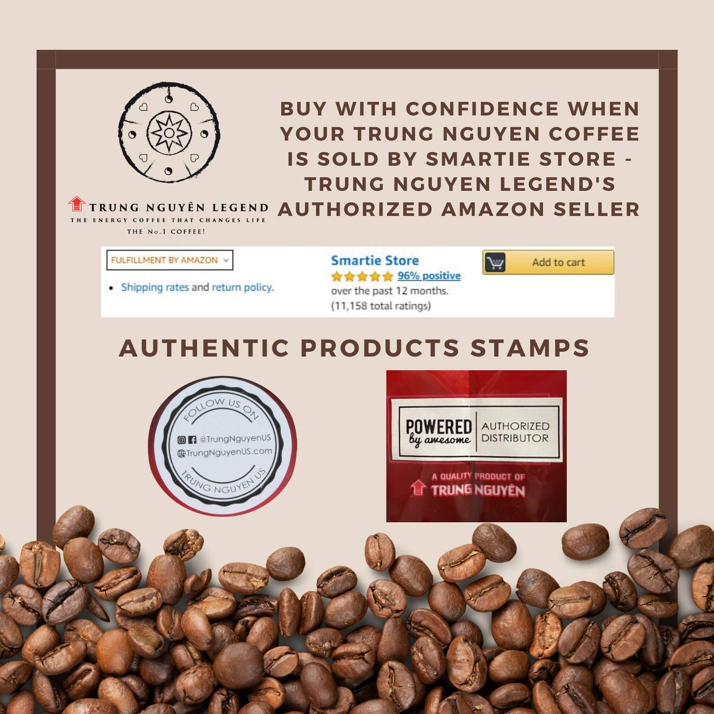 Trung Nguyen - Gourmet Blend - Roasted Ground Coffee Blend - Strong and Bold - Robusta, Arabica, Excelsa, & Catimor - Notes of Chocolate, Spices