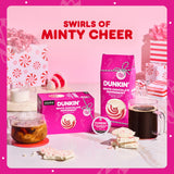 Dunkin’ White Chocolate Peppermint Artificially Flavored Ground Coffee, 11 oz. Bag