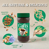 Cafix All Natural Instant Chicory Coffee Alternative, Great-Tasting, Rich and Bold, Zero Caffeine - 7.05oz Jar (Pack of 4)