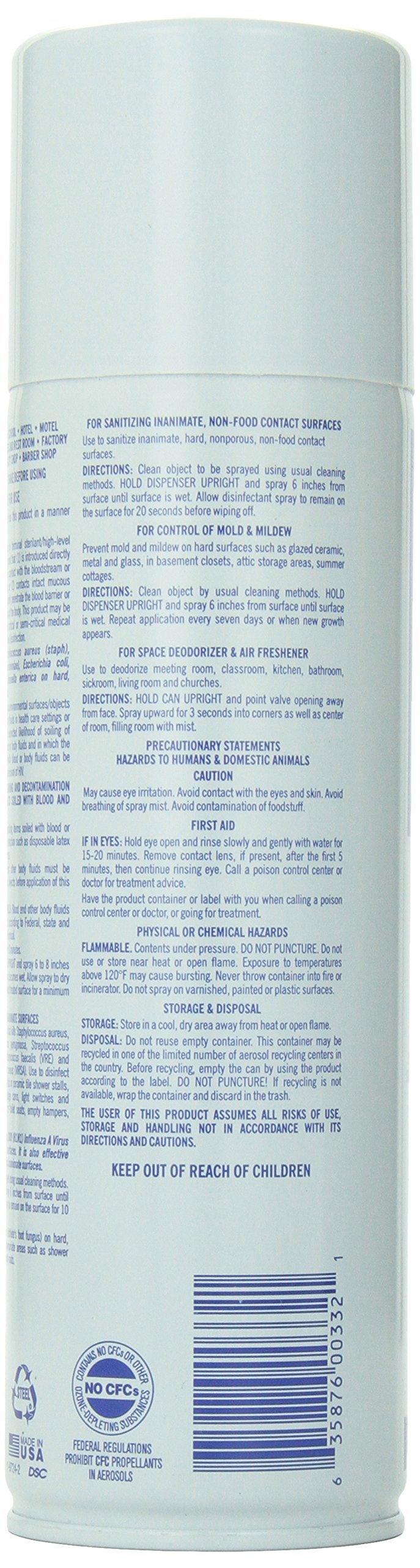 MAR-V-CIDE Spray Disinfectant, 16.5 oz - Hospital-Grade Disinfectant & Deodorizer Spray, Kills Germs, Bacteria, Viruses, Fungus & Mildew - For Salons