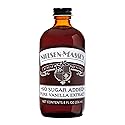 Nielsen-Massey No Sugar Added Pure Vanilla Extract for Baking and Cooking, 8 Ounce Bottle