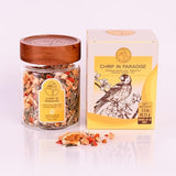 Tea Ranch - Chirp in Paradise Pineapple Orange, Loose Leaf Tropical Fruit Herbal Tea, Premium Blend, Naturally Caffeine?Free Herbal, Enjoy Hot or Iced