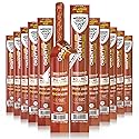 Mission Meats Beef Sticks - 100% Grass Fed & Pasture Raised, Sugar Free, Individually Wrapped Healthy Snacks, Whole 30 & Paleo Friendly, Jalapeno 1oz