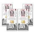 MilkBoy Swiss Chocolates - Premium White Chocolate Bars with Bourbon Vanilla and Raspberry - Candy Bars, Gluten Free, Non-GMO, Kosher - 3 oz (Pack