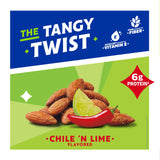 Blue Diamond Almonds, Single Serving Chile N Lime Tangy Flavored Snack Nuts, Non-GMO, Kosher, No Gluten Ingredients or Artificial Flavors, Bulk Pack