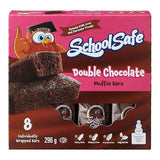 School Safe Double Chocolate Muffin Bars, 8ct., 296g/10.4 oz.