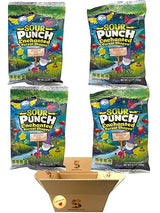 SNACKIFYME Gift Box Enchanted Forest Shapes Sour Candy 4-Pack (26 oz Total) - Assorted Fruit Flavors, Chewy Gummy Treats, Bulk