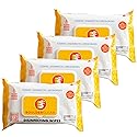 Boulder Clean Disinfecting Wipes, Fresh Lemon, Eco-Friendly Disinfectant, Multi-Surface Cleaning Wipes, On-The-Go Antibacterial Wipes, Kills Over