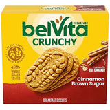 belVita Breakfast Bars Biscuits, Cinnamon Brown Sugar, 5 Packs (4 Biscuits Per Pack)