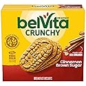 belVita Breakfast Bars Biscuits, Cinnamon Brown Sugar, 5 Packs (4 Biscuits Per Pack)