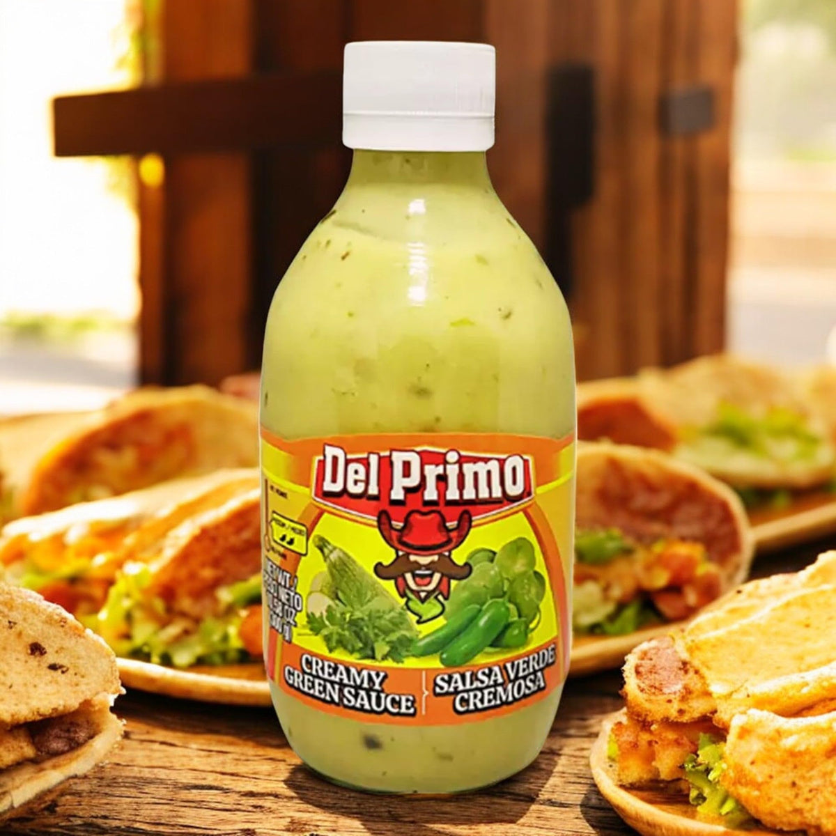 Salsa Del Primo (Bottle with 10.5 oz/300 g) (Creamy Green Sauce)
