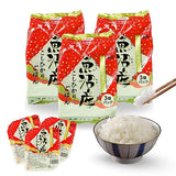 Takano Koshihikari Microwavable White Rice, Instant Cooked, Microwave Rice, for Sushi, Premium Quality, Gluten Free Vegan, Niigata Uonuma Product of Japan (3 pack x3)