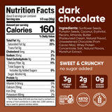 NuTrail Nut Granola Cereal, Dark Chocolate, No Sugar Added, Keto, Low Carb, Gluten Free, Grain Free, Healthy Breakfast 8 oz. 3 Count