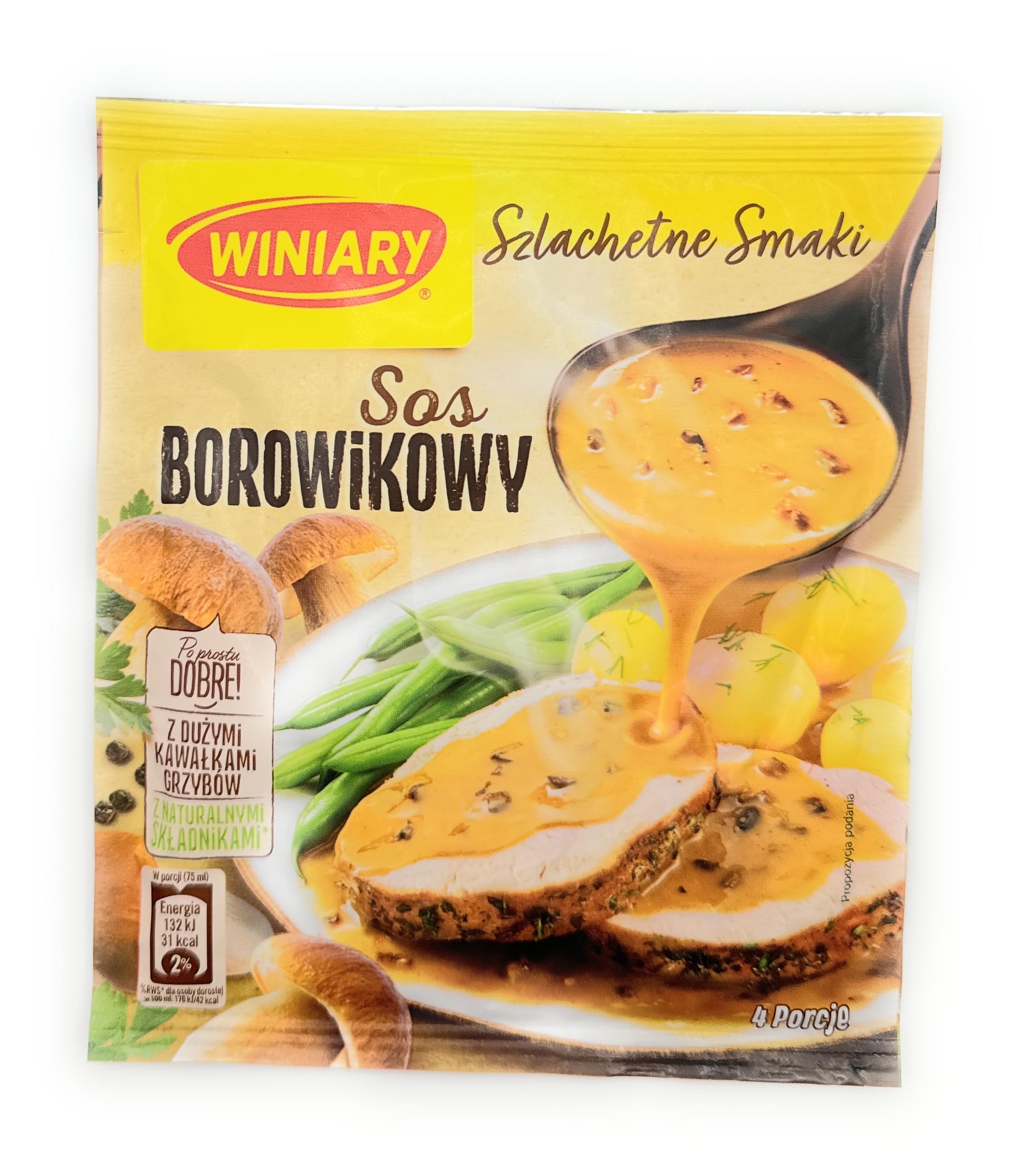 WINIARY BOLETUS SAUCE Sos Borowikowy 33g x 3 pack Product from Poland.