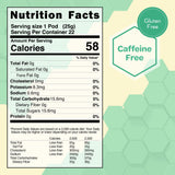 True Honey Peppermint Tea Pods - Honey Crystals Blended In Every Tea Pod - Healthy Digestion Nutriment - All Natural Organic Herbal Caffeine Free Tea