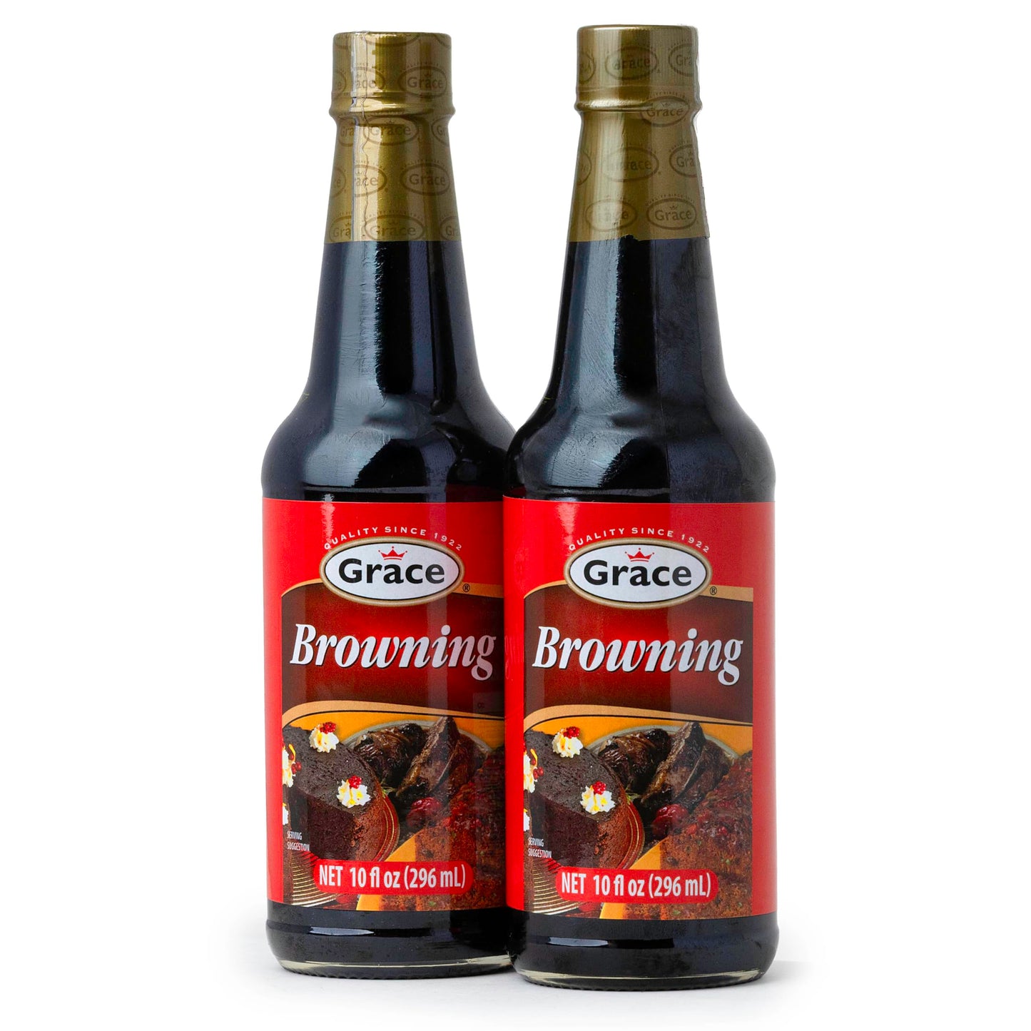 Grace Browning Sauce Jamaican 10 oz - 2 Pack Browning Sauce for Grilling & Baking Jamaican Food