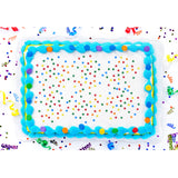 Bakerpan Quins Rainbow Sprinkles for Cake Decorating - 5.87 Ounces - Crunchy Rainbow Edible Confetti Sprinkles for Cupcakes, Ice Cream, Cookies, Cakes