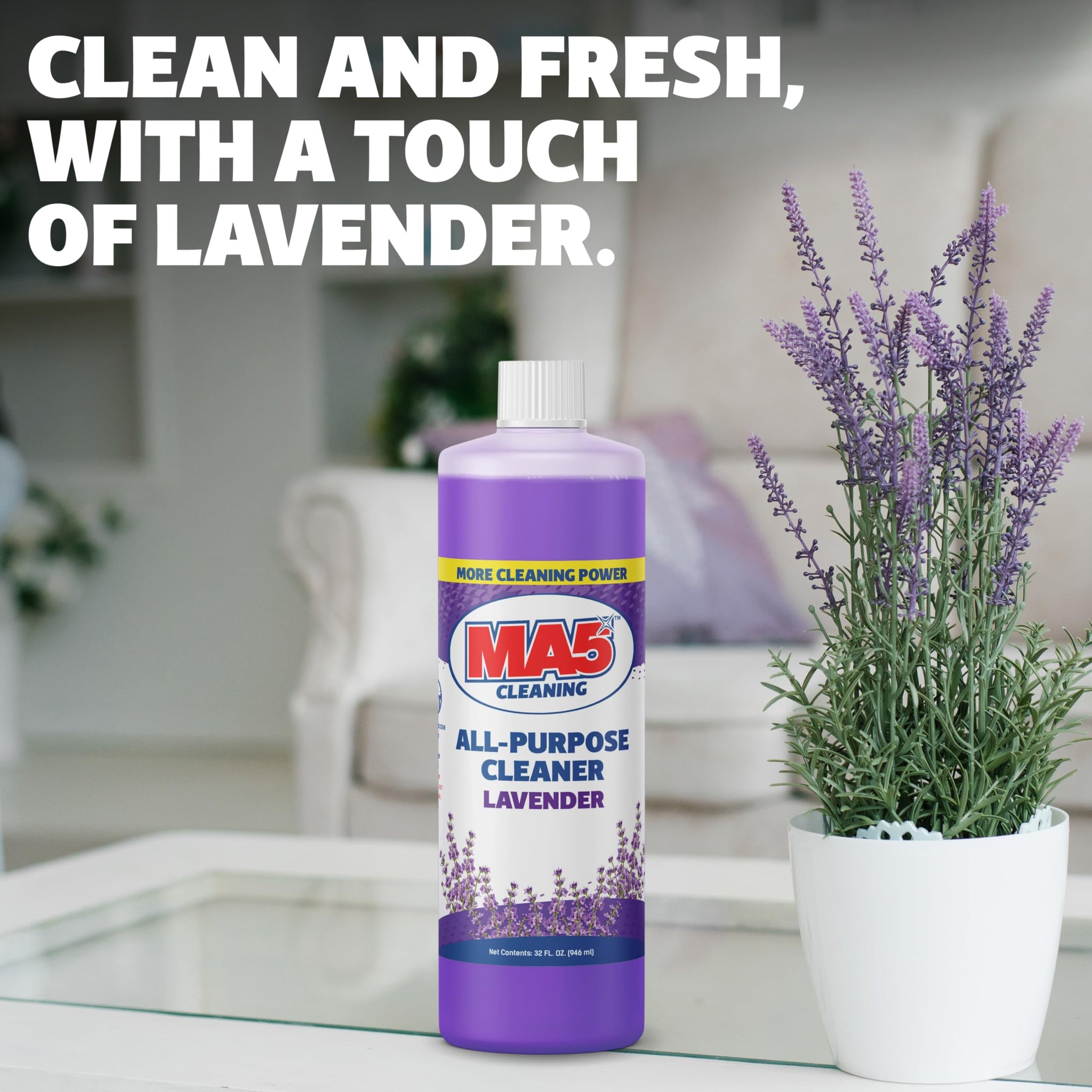 MA5x All Purpose Cleaner Lavender | Multipurpose Cleaner with Lavender Extracts | 32oz