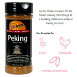 Dizzy Pig Peking Chinese-Style Seasoning Rub (8oz Shaker) - Seasons 30+lbs of Food - Hand Made in the USA - MSG Free, Gluten Free