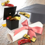 INKNOTE 32 Pcs Graduation cap gift box Graduation party favors mini cap candy boxes Class of 2026 Grad hat favor boxes for Graduation party decoration