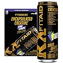 LIFEAID FITAID RX Recovery Blend Plus Creatine, BCAAs, Glucosamine, Electrolytes, 100% Clean, Paleo, Vegan and Gluten-Free, 12 Fl oz. cans (Pack of 4)