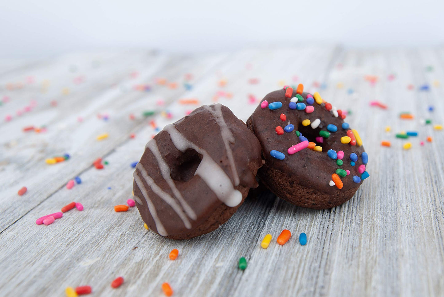Mom's Place Gluten-Free Mini Chocolate Donut Mix, Makes 18 Servings, Nut Free, Dairy Free & Soy Free, 10 oz.