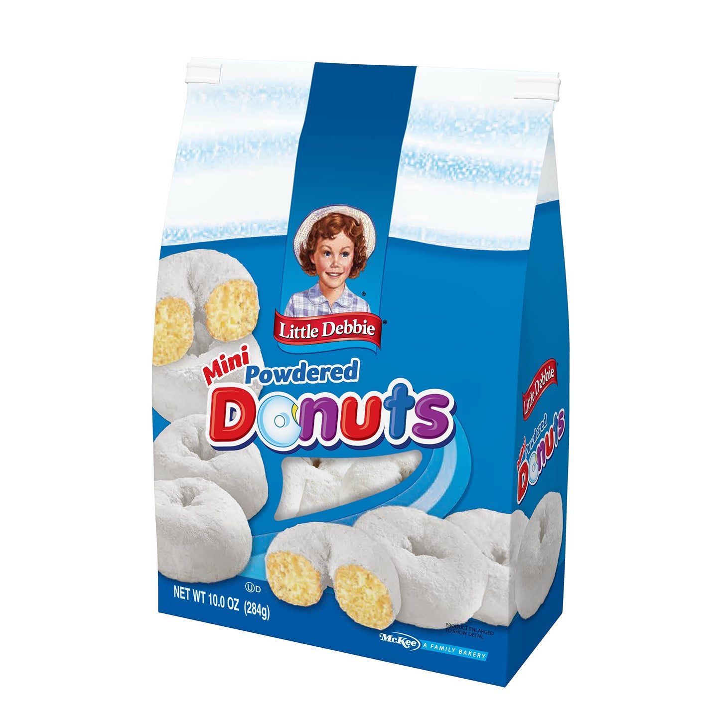 Little Debbie Powdered Mini Donuts, 10.0 OZ Bag