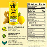 HAPPYPOP Energy Drink (ginger spice)