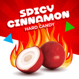 Cinnamon Jawbreakers | 1 Pound Bag | Individually Wrapped Hot Cinnamon Candy | Spicy Old Fashioned Candy for Office Bowls, Sharing & Gifting | Bold