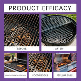 Yszbiay Grill Cleaner Spray, Heavy Duty Grill Degreaser for Outdoor Grill & Grates, Removes Grease & Burnt Food, Kitchen Cleaner for Stove Top, Drip
