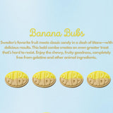 HELLO CANDY Swedish BANANA BUBS Candy, 0.5 lb Bag - Soft Fruit Chews, Scandinavian Sweets for Kids & Adults