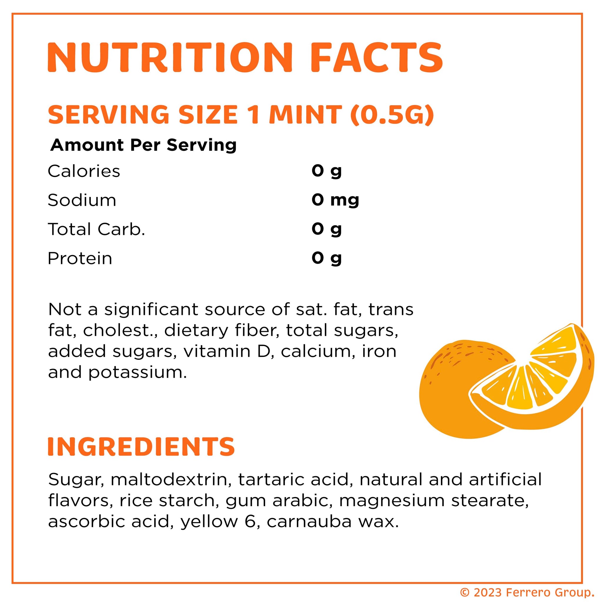 Tic Tac Bulk Orange Refill Bag, On-the-Go Pocket-Sized Mints, Includes Empty Refillable Pack, 17.2 oz
