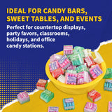 Canel’s Assorted Chewing Gum, 4 Piece Packs in Original Flavors, for Parties and Sharing, 300 Count Jar (Pack of 1)