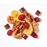 Elan Organic Oh Mega Mix, 4.8 oz, Vegan Dark Chocolate, Dried Fruits (Cranberries & Banana Chips), Nuts (Chia Walnuts & Roasted Cashews), Non-GMO