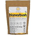Honeybush Tea 1LB (16Oz) 100% CERTIFIED Organic (USDA seal) | Honeybush Loose Leaf Tea | South African | (200+ CUPS) | Non-GMO | Keto Friendly