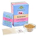 Herbal Cup Ayurveda Immune Tea, Organic Echinacea Booster, No Caffeine Herbal Teas (Immune Echinacea, 16 Count (Pack of 6))