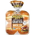 Nature's Own Perfectly Crafted Brioche Style Hamburger Buns, Non-GMO Hamburger Buns, 8 Count