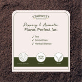 Starwest Botanicals Chaste Tree Berries Powder Organic - Dried Herb for Chasteberry Tea, Vitex Agnus Castus, Certified Kosher, Non-GMO - Bulk 1 lb Bag